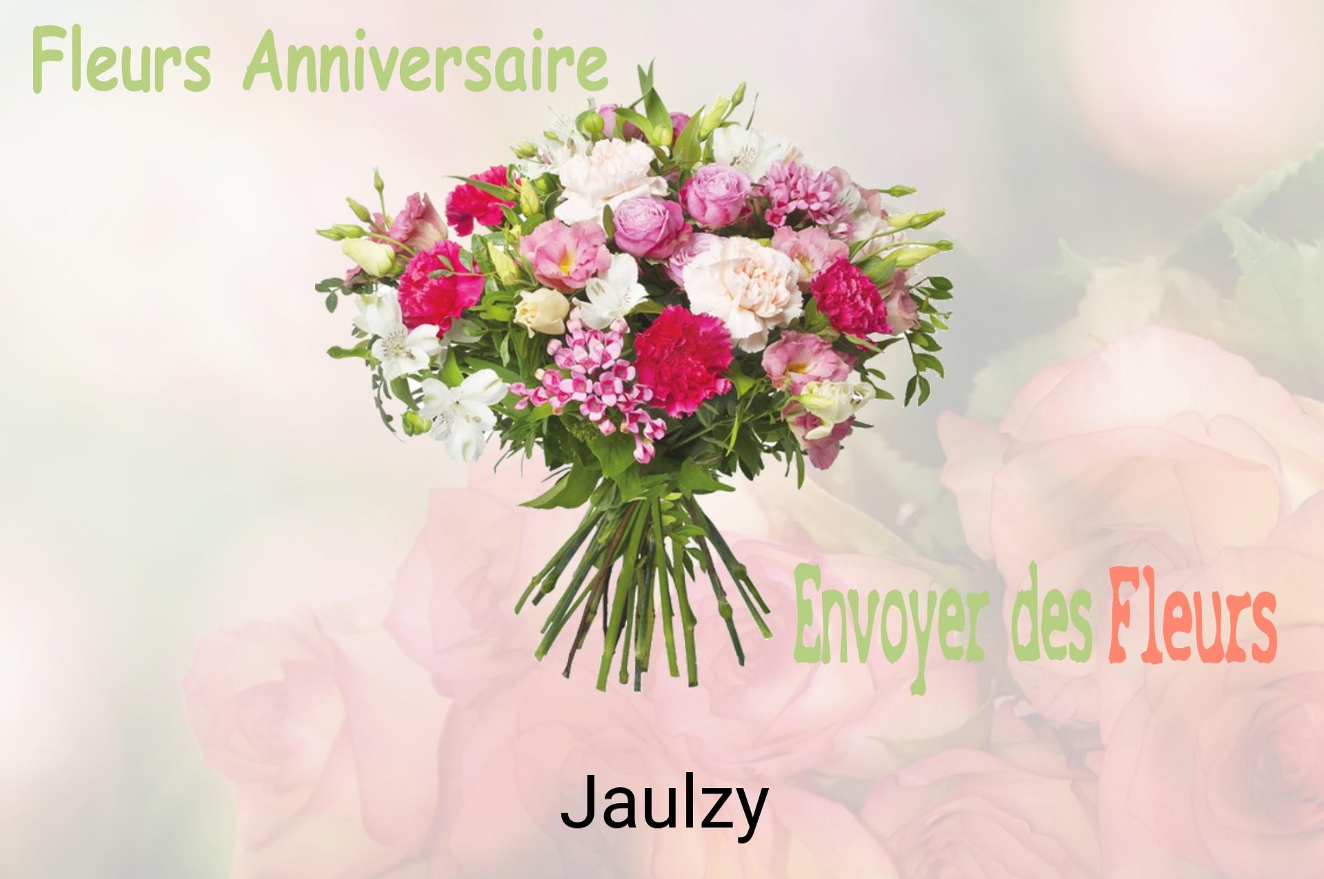 Bouquet de fleurs d’anniversaire livré à Jaulzy